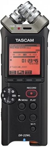 Refurbished: Tascam DR-22WL Portable Handheld Recorder with Wi-Fi