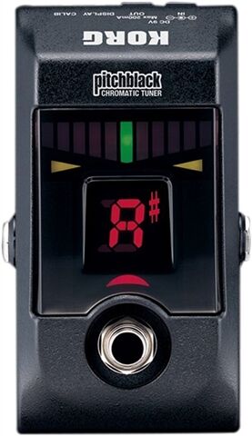 Refurbished: Korg Pitchblack Chromatic Pedal Tuner, C