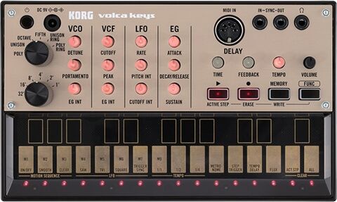 Refurbished: Korg Volca-Keys Machine Analog Loop Polyphonic Synthesizer