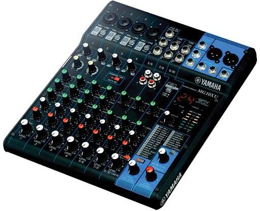 Yamaha MG10XU 10-Input Mixer with Built-In FX &amp; 2-In/2-Out USB Interface