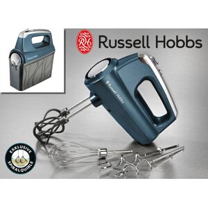 Russell Hobbs Handmixer mit spiralförmigen Helix-Quirlen, Saphirblau