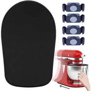 Mixer Mover til Kitchenaid Stand Mixer, 5 Pack Mixer Slider Mat og ledning Organizer