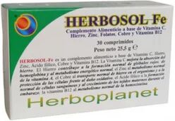 Herboplanet Herbosol Hierro 30caps