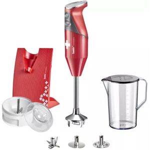 Mixer multi BAMIX M200 SwissLine rouge/c - Publicité