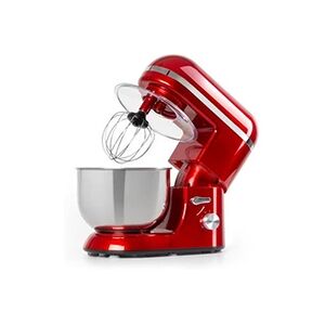 KLARSTEIN Robot ménager - Bella Elegance - Robot culinaire - 2000W - 6 vitesses - 5L - Rouge - Publicité