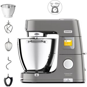 Kenwood Titanium Pastry Chef KWL90009SI - Processeur de cuisine/balance de cuisine - 7 litres - 1.4 kWatt - Publicité