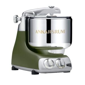 Ankarsrum - robot de cuisine verte olive - Publicité