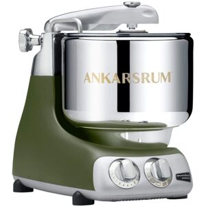 Ankarsrum - robot de cuisine verte olive - Publicité