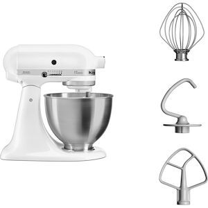 Robot Pâtissier Kitchenaid Classic 5k45ssewh Blanc - Publicité