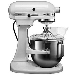 KitchenAid Robot de cuisine 5KPM5EWH Heavy Duty, blanc - Publicité