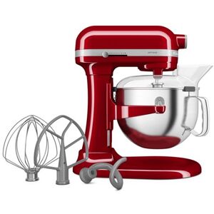 Robot pâtissier multifonction à bol relevable KitchenAid Artisan 5KSM60SPX 5,6 L 375 W Rouge Empire Rouge empire - Publicité