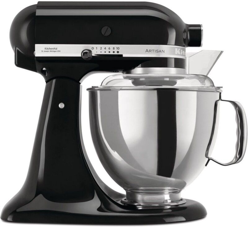 KitchenAid 5KSM175PSBOB Artisan 4.8L Stand Mixer Onyx Black