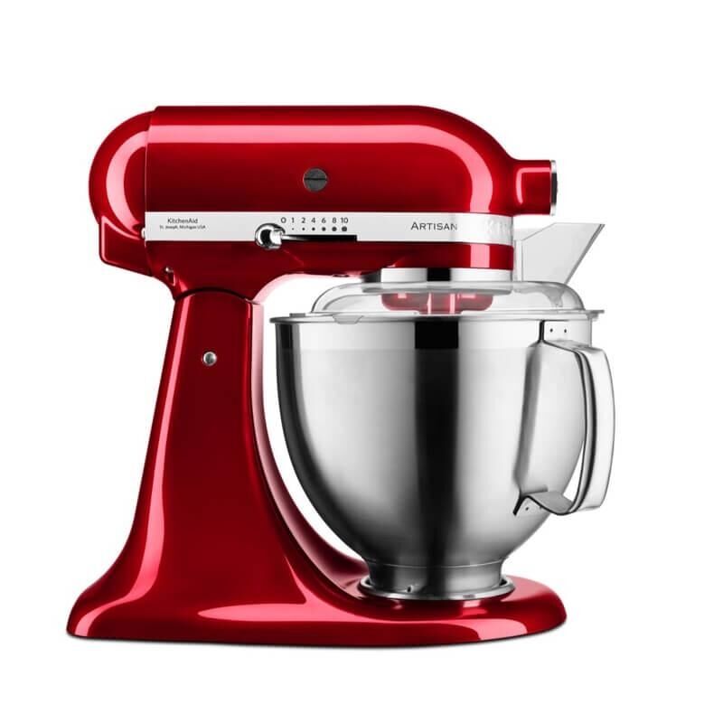 KitchenAid 5KSM185PSBCA  Artisan 4.8L Stand Mixer - Candy Apple