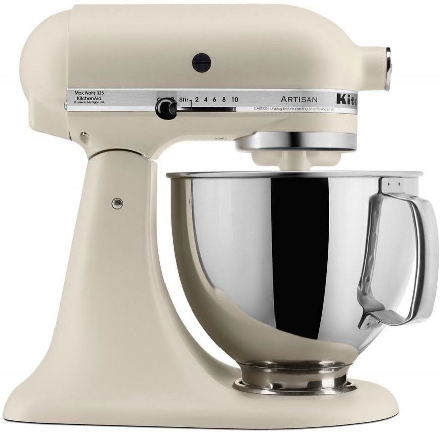 KitchenAid 5KSM125BFL 4.8L Artisan Stand Mixer Fresh Linen