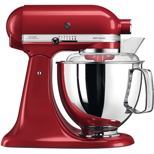 KitchenAid 5KSM175PSEER IMPASTATRICE PLANETARIA, 300 W, capacità ciotola 4,8 l, Empire red