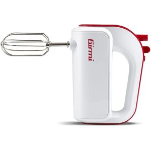 girmi sb02 sbattitore manuale 170 w rosso, bianco