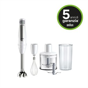 Braun Frullatore A Immersione Minipimer Mq7035iwh-bianco