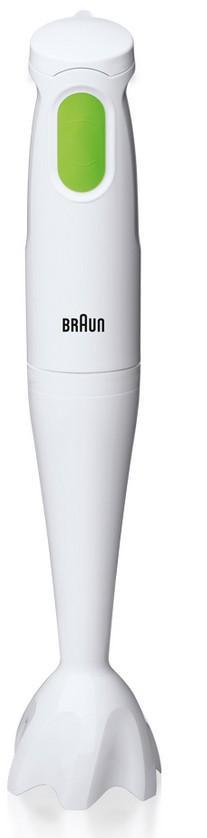 Braun Multiquick 1 MQ 100 Frullatore ad immersione 450 W Verde, Bianco