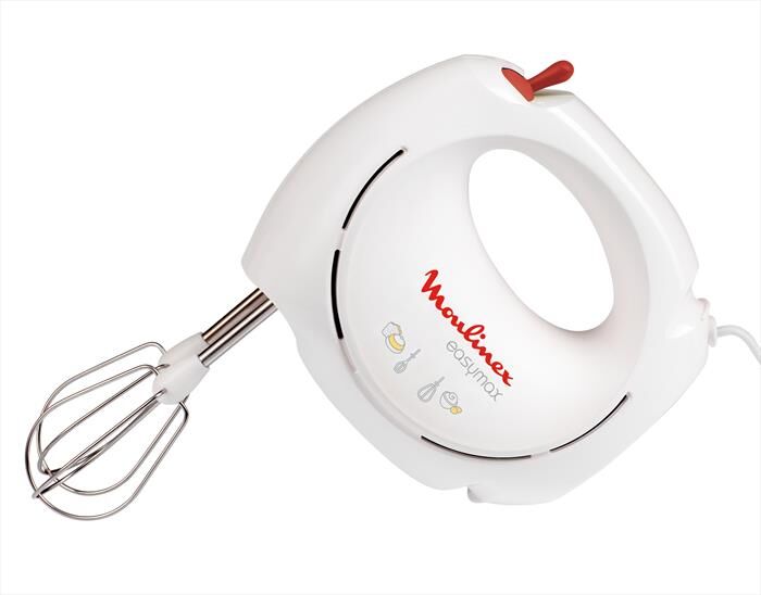 Moulinex Abm11a Easymax Sbattitore A 2 Velocità-bianco