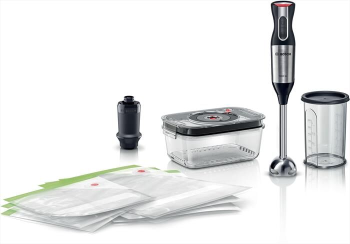 Bosch Frullatore Ad Immersione Ms6cm61v2-nero, Argento