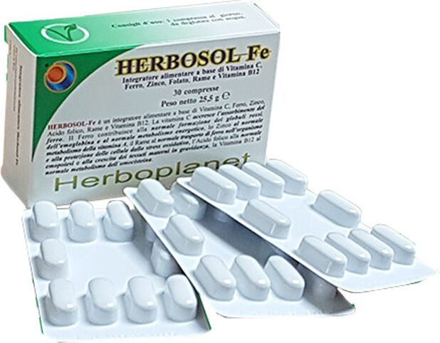 herboplanet Herbosol fe 30 compresse