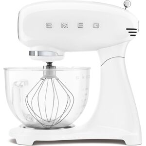 - Smeg Stand Mixer With Glass Bowl White - Köksassistenter Och Mixers