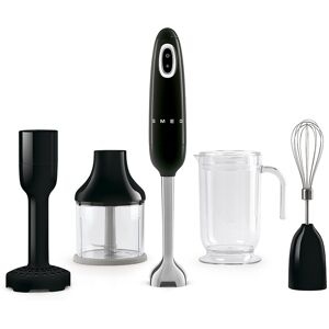 - Smeg Hand Blender With Accessories Black - Köksassistenter Och Mixers