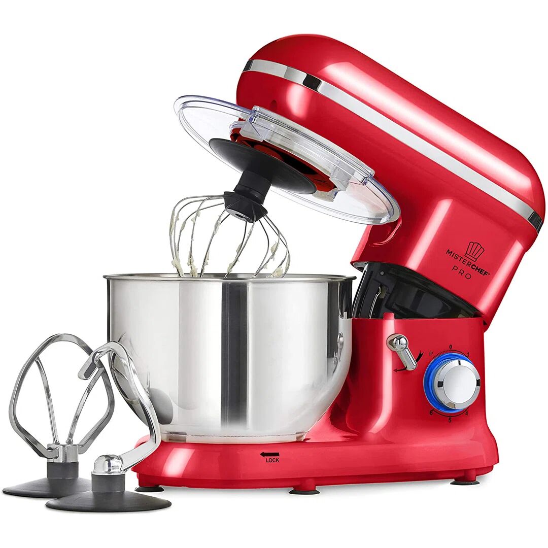 MisterChef Food Stand Mixer Red red 22.0 H x 38.0 W x 40.0 D cm