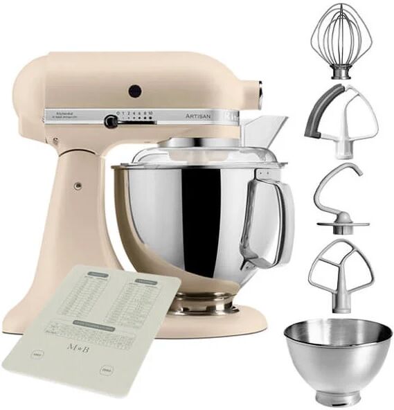 Artisan Mixer 175 Fresh Linen with free Gift - Kitchenaid