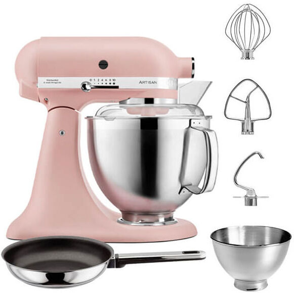 Artisan Mixer 185 Feather Pink with free Gift - Kitchenaid