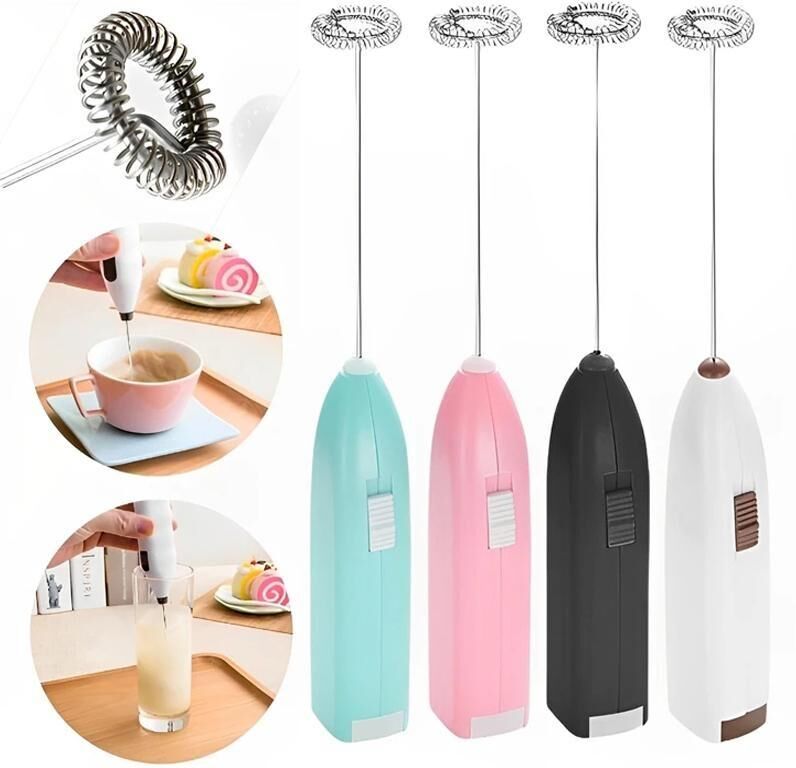 chenxiaogang Mini Electric Milk Foamer Blender Wireless Coffee Whisk Mixer Handheld Egg Beater Cappuccino Frother Mixer Kitchen Whisk Tools