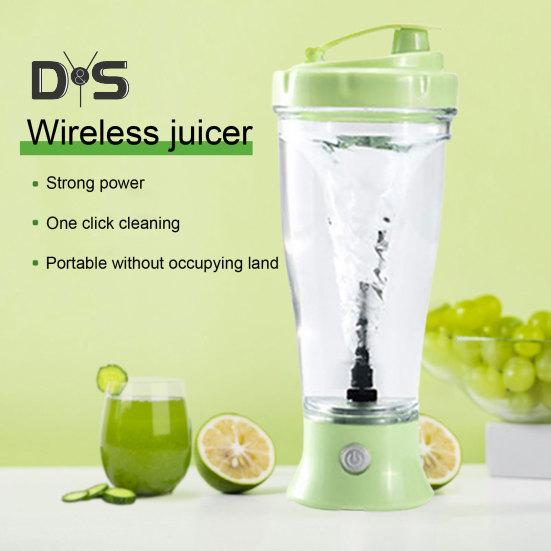 DYS Kitchen 350ML Electric Mixer Cup One Button Workout Leak-proof Fast Mixing Upgraded Stirring Blade Mixer Cup