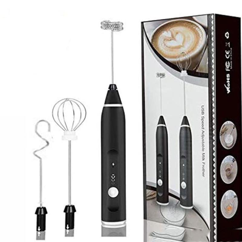 HOD Health&Home Rechargeable Electric Milk Frother Automatic Kitchen Juice Food Mixer Cream Egg Beater Blender