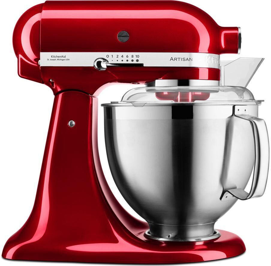 KITCHENAID Artisan 5KSM185PSBCA Stand Mixer - Candy Apple, Red