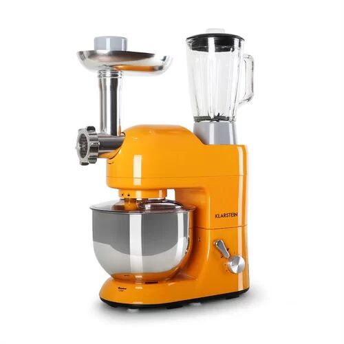 Klarstein Lucia Argentea 6-Speed 5 L Stand Mixer Klarstein Colour: Orange  - Size: 28cm H X 52cm W X 60cm D