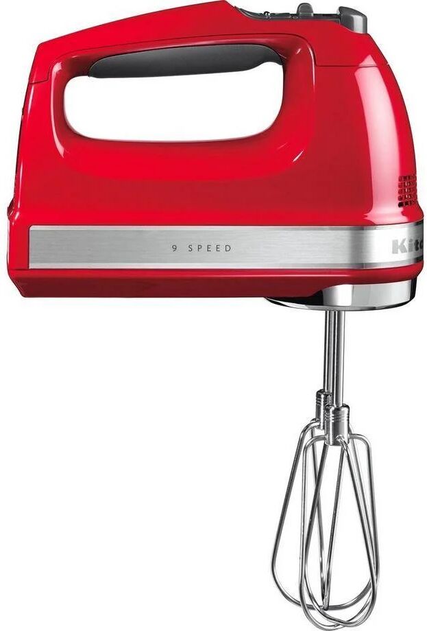 KitchenAid 9 Speed Hand Mixer - Empire Red 5KHM9212BER