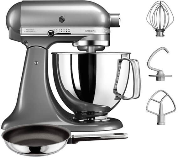 KitchenAid Artisan Mixer 125 Contour Silver With FREE Gift