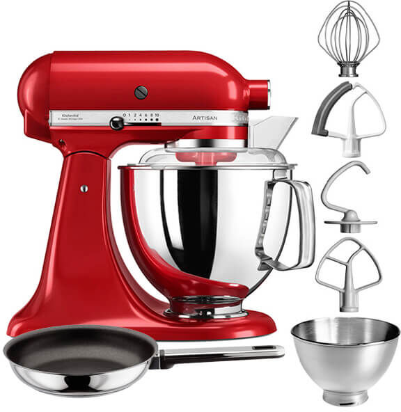 KitchenAid Artisan Mixer 175 Empire Red with FREE Gift