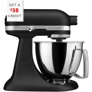 KitchenAid Mini 3.5 Quart Tilt-Head Stand Mixer with $38 Credit Black NoSize