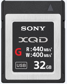 Sony XQD Serie G 32GB 440 MB/S