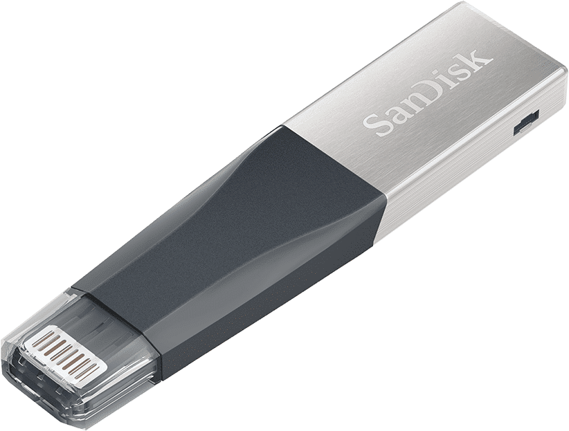 SanDisk iXpand Mini Flash Drive per iPhone 256 GB - Nera