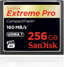 SanDisk COMPACT FLASH EXTREME PRO 256GB 160 MB/S