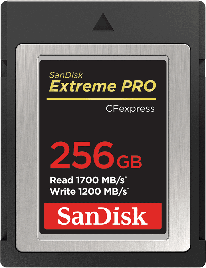 SanDisk Extreme Pro CFexpress Card Tipo B - 256GB