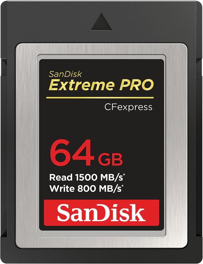 SanDisk Extreme Pro CFexpress Card Tipo B - 64GB - SPEDIZIONE IMMEDIATA