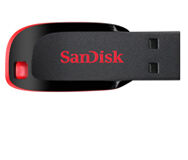 SanDisk CRUZER BLADE USB FLASH DRIVE 4GB