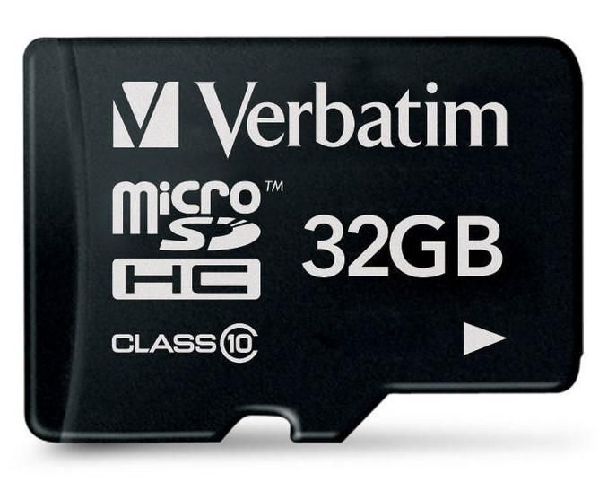 Verbatim Memoria Micro SDHC 32 Gb - Classe 10