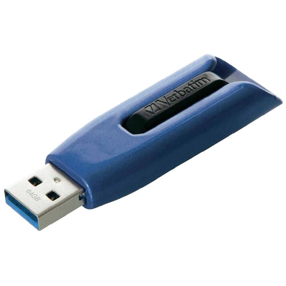 Verbatim Memoria USB 3.0 Verbatim Retrattile 128GB Blu