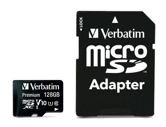 Verbatim Memoria Micro SDXC 128 Gb con Adattatore - Classe 10