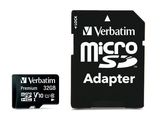 Verbatim Memoria Micro SDHC 32 Gb con Adattatore - Classe 10