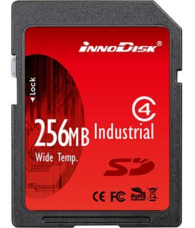 InnoDisk Scheda SD , 256 MB, Scheda SD, DS2A-256I81W1B